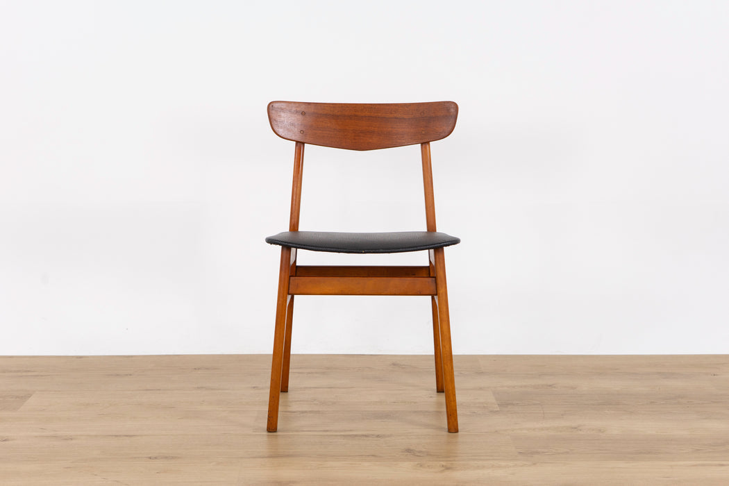 6 Danish Modern Teak Dining Chairs - (327-094)