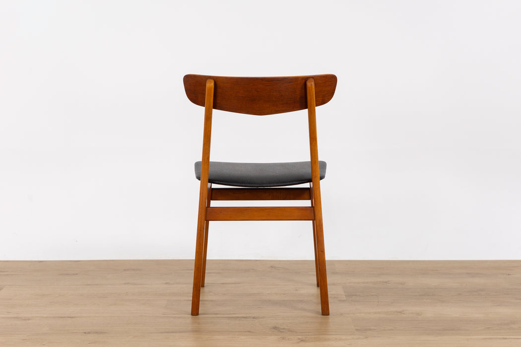 6 Danish Modern Teak Dining Chairs - (327-094)