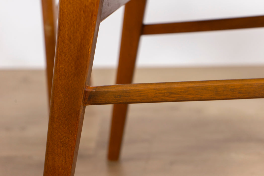 6 Danish Mid-Century Teak & Beech Dining Chairs - (D1499)