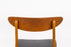 6 Danish Mid-Century Teak & Beech Dining Chairs - (D1499)