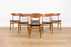 6 Danish Mid-Century Teak & Beech Dining Chairs - (D1499)