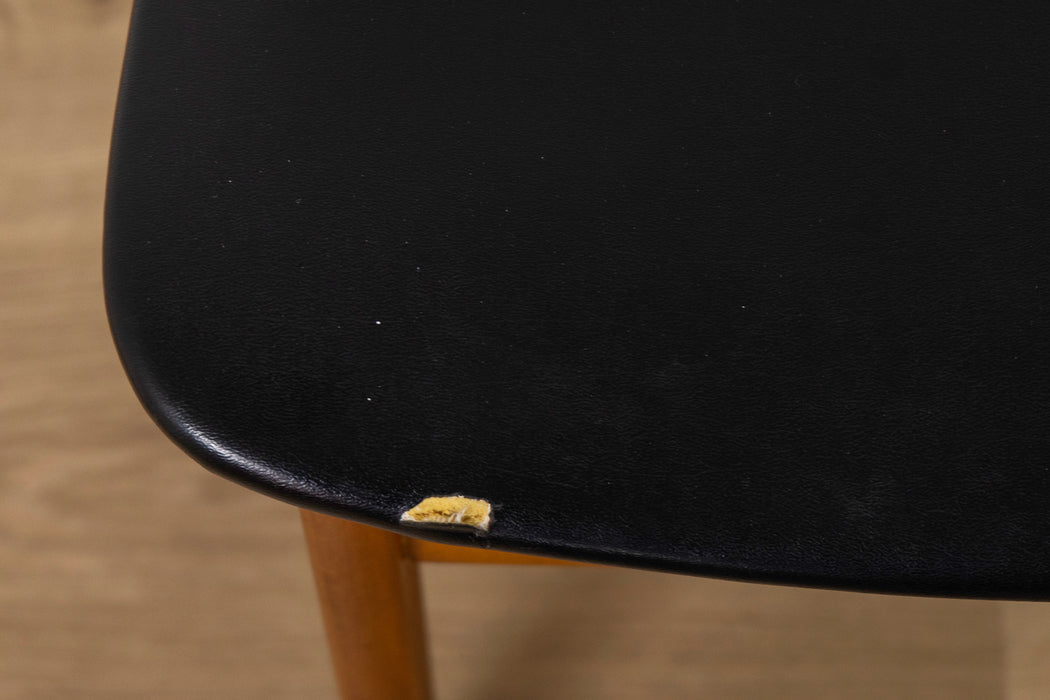 6 Danish Mid-Century Teak & Beech Dining Chairs - (D1499)