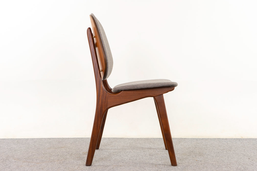 6 Teak Dining Chairs by Arne Hovmand Olsen- (D1272)