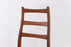 6 Danish Modern Teak Dining Chairs - (D1514)