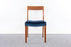 6 Danish Mid-Century Teak Dining Chairs - (D1480)