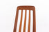 6 Mid-Century Modern Teak Dining Chairs - (D1602)