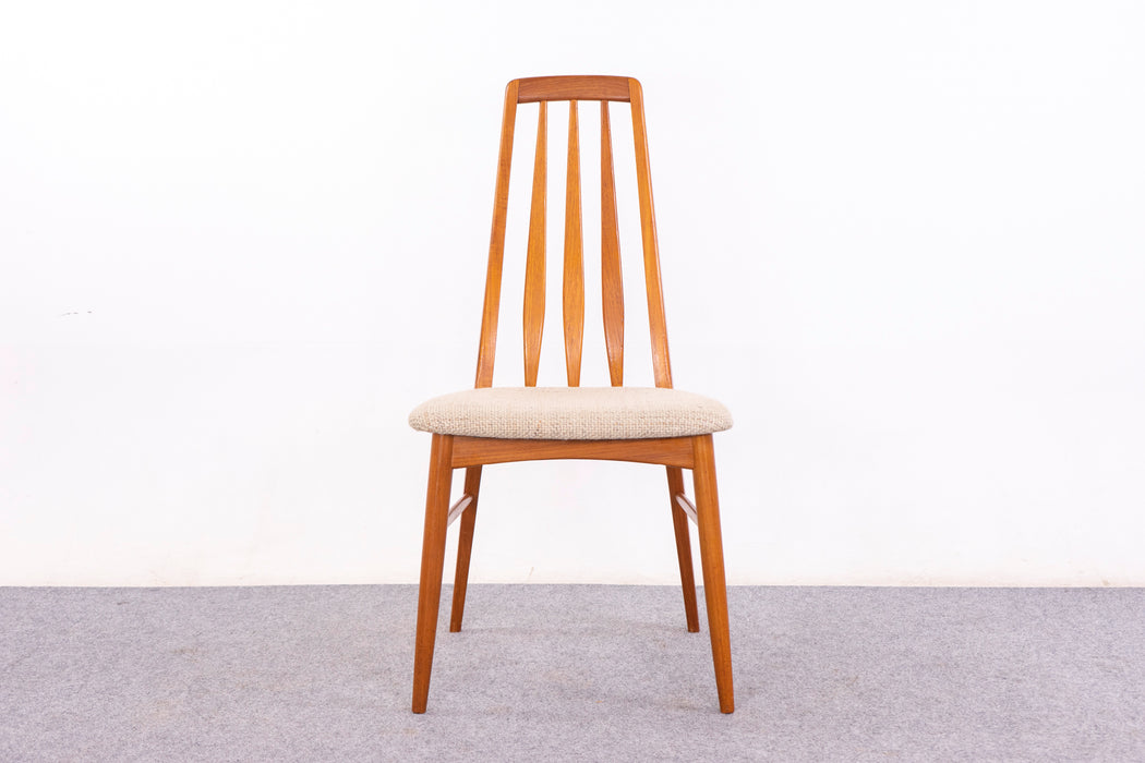 8 Teak Eva Dining Chairs by Niels Kofoed - (326-145)