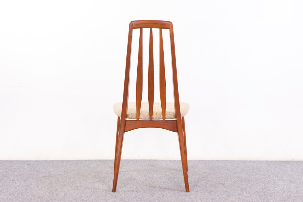 8 Teak Eva Dining Chairs by Niels Kofoed - (326-145)