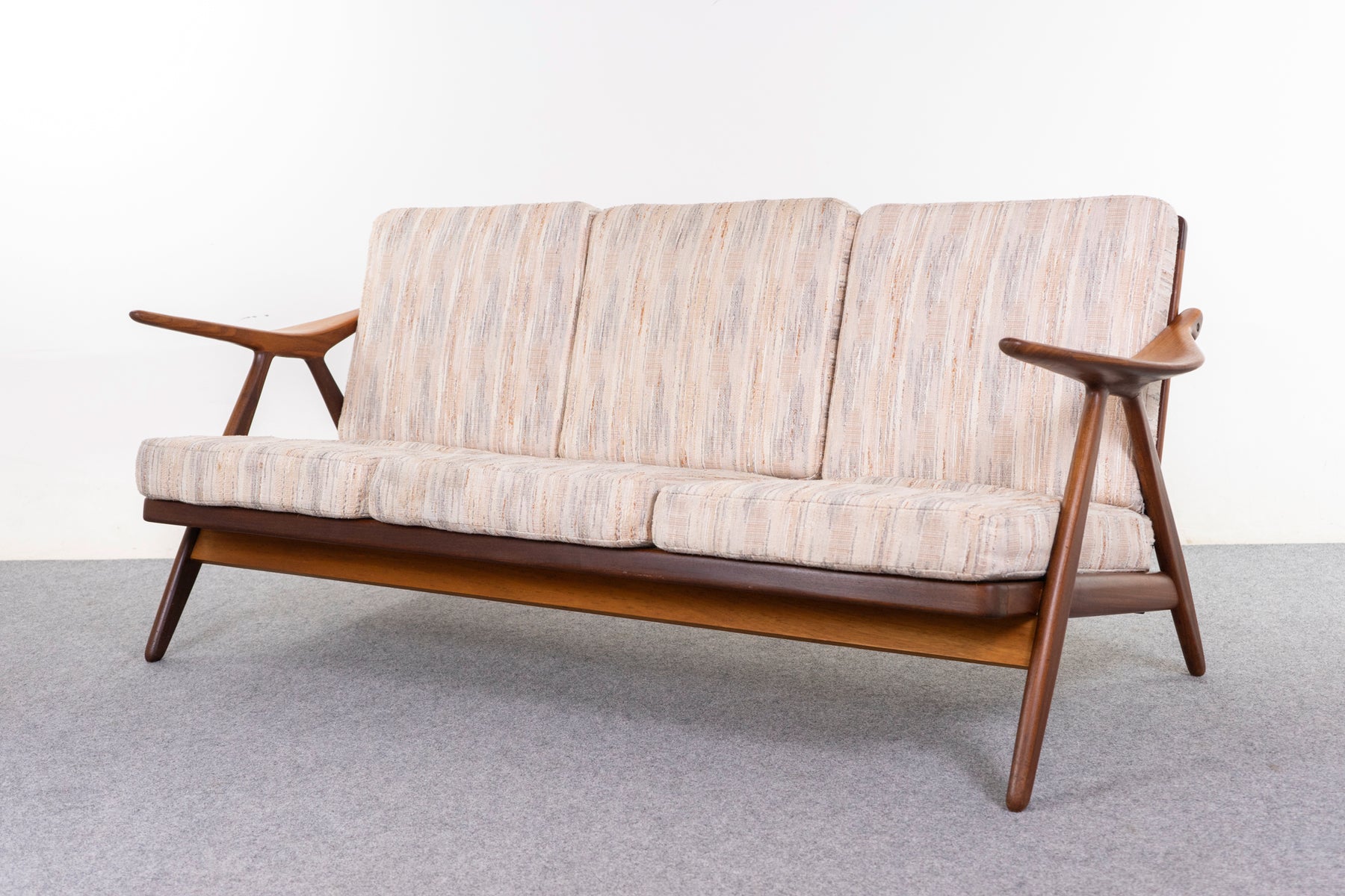 Teak Danish Sofa by Arne Hovmand Olsen - (D1346)