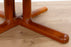 Danish Mid-Century Solid Teak Round Coffee Table by Drylund - (D1537)