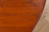 Danish Mid-Century Solid Teak Round Coffee Table by Drylund - (D1537)