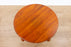 Danish Mid-Century Solid Teak Round Coffee Table by Drylund - (D1537)