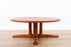 Danish Mid-Century Solid Teak Round Coffee Table by Drylund - (D1537)