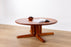 Danish Mid-Century Solid Teak Round Coffee Table by Drylund - (D1537)