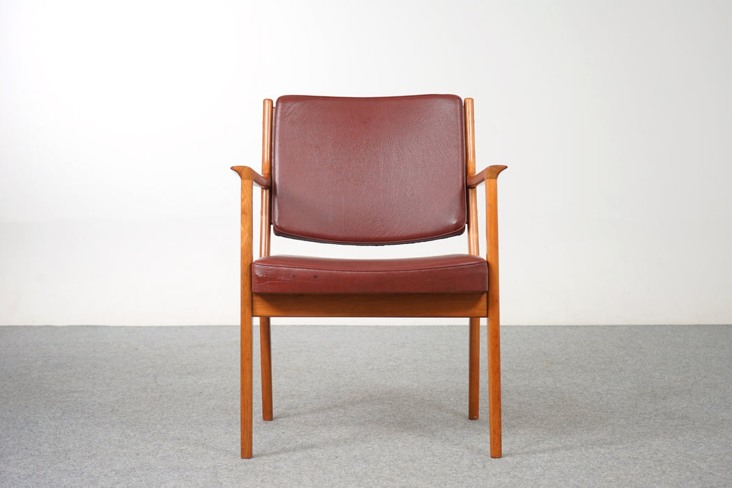 SALE - Walnut Danish Arm Chair - (320-026.2)