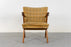Mid-Century Modern Beech Lounge Chair - (321-261.3)