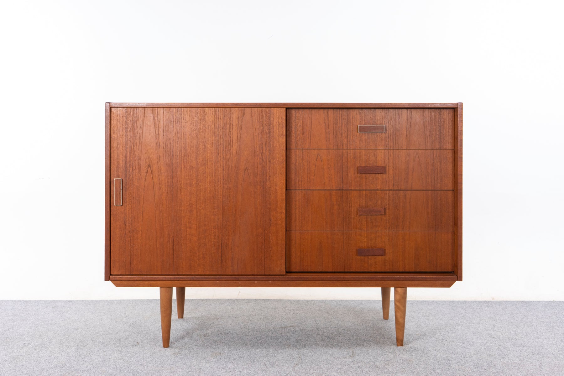 Danish Mid Century Teak Cabinet - (327-047)