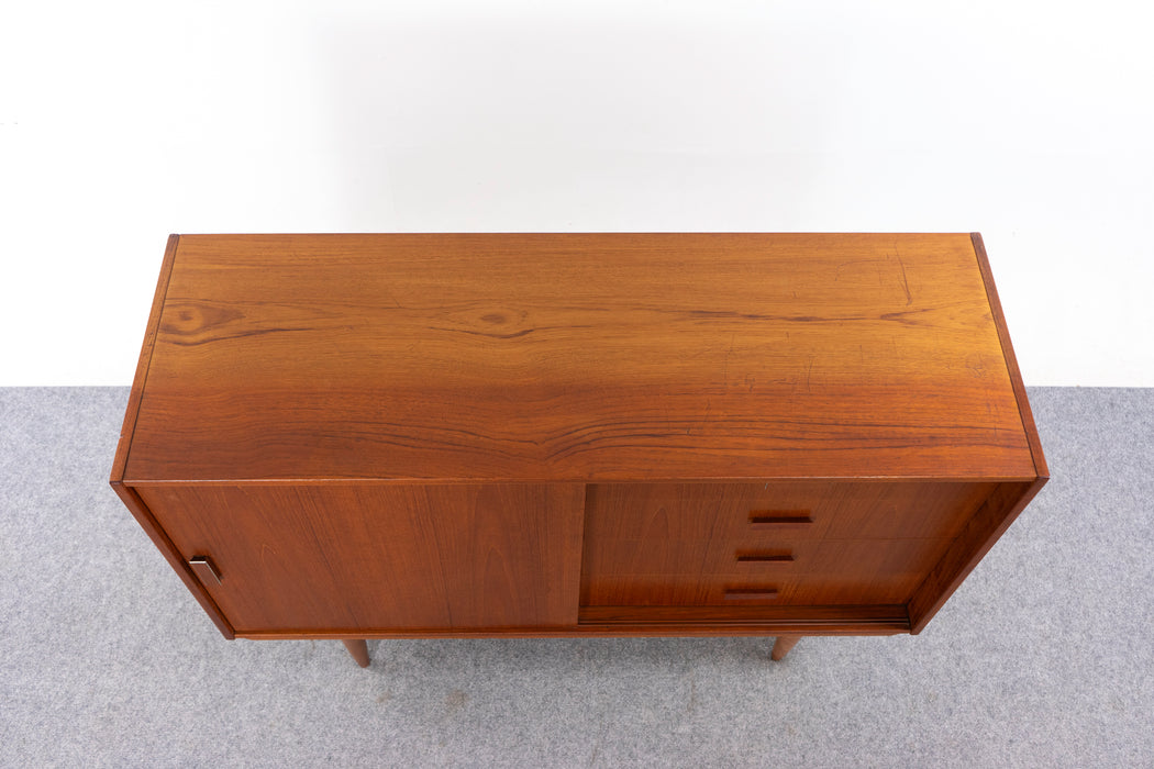 Danish Mid Century Teak Cabinet - (327-047)