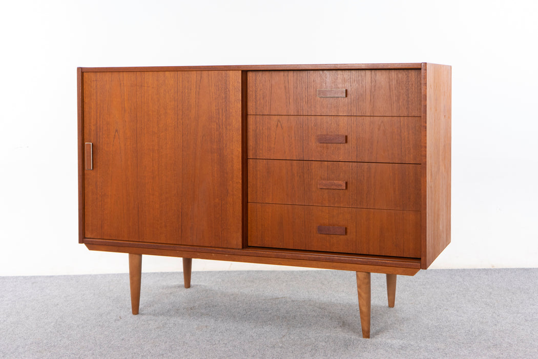 Danish Mid Century Teak Cabinet - (327-047)