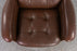 Leather Mid-Century Modern Swivel Chair - (325-010)