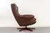 Leather Mid-Century Modern Swivel Chair - (325-010)