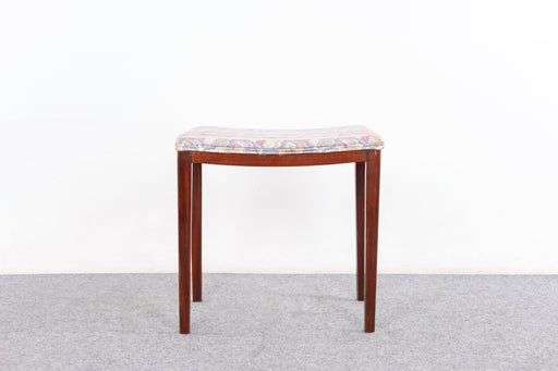 Danish Modern Mahogany Stool by Illums Bolighus - (D1396)