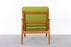 Danish Modern Beech Lounge Chair - (327-079)