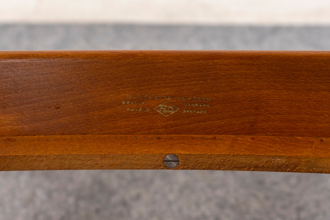 Beech FD 109 Lounge Chair by Ole Wanscher - (D1469)