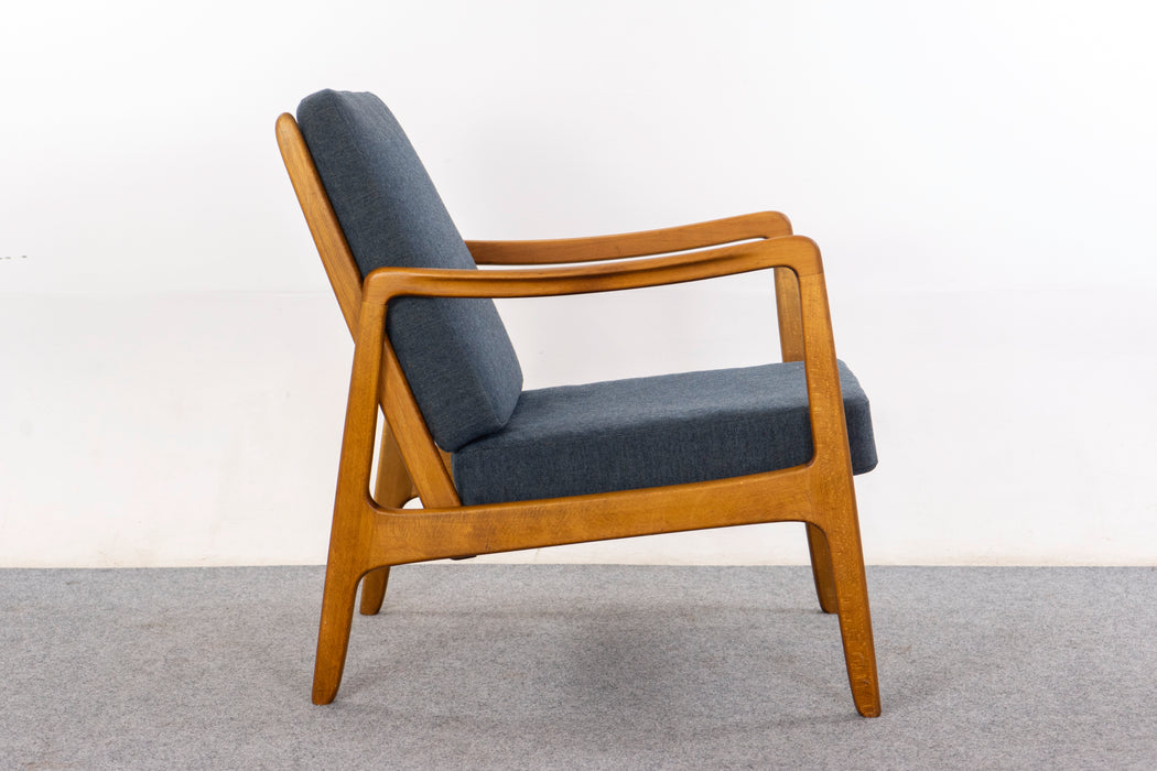 Beech FD 109 Lounge Chair by Ole Wanscher - (D1470)