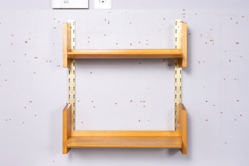 German Mid-Century Beech Wall Unit by WK Möbel  - (327-013.4)