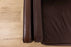Danish Mid-Century Brown Leather Loveseat- (D1581)