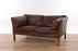 Danish Mid-Century Leather Loveseat by Stouby - (D1559)