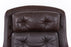 Danish Modern Leather Swivel Chair - (326-079)