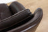 Danish Modern Leather Swivel Chair - (326-079)
