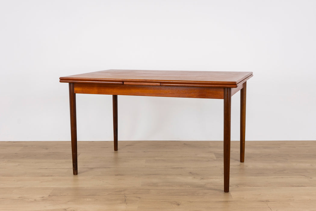 Danish Modern Teak Dining Table - (327-032)