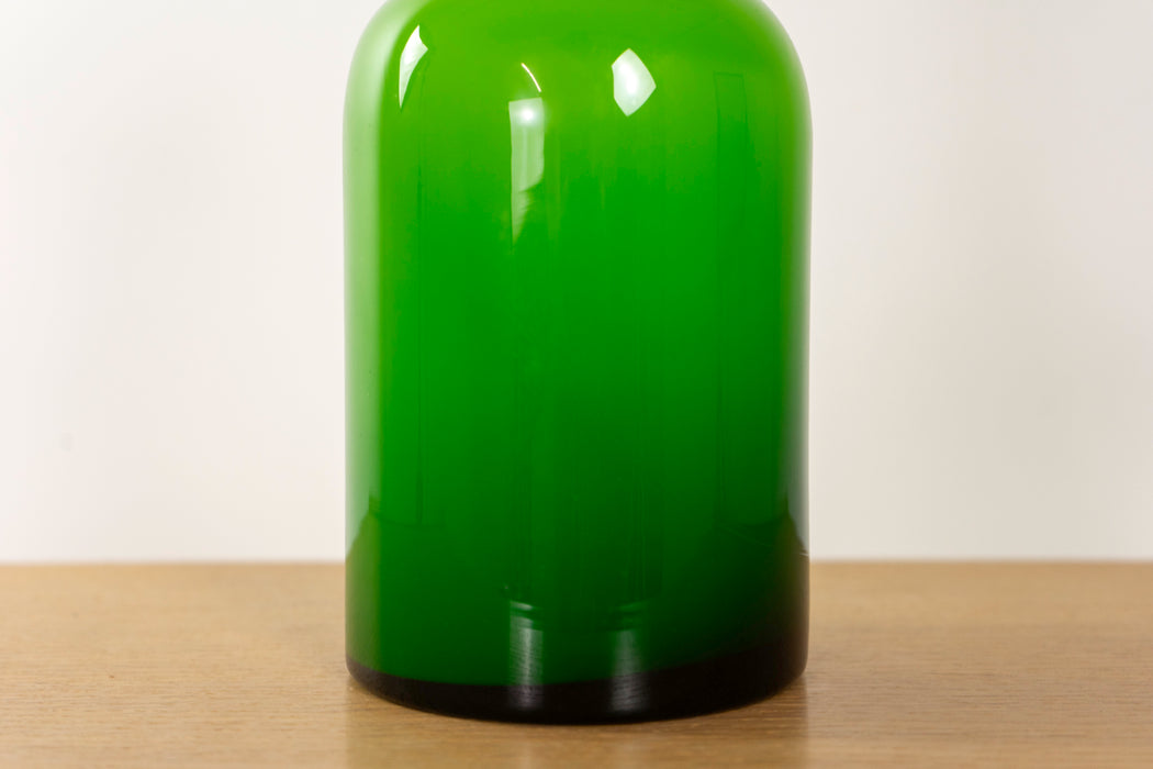 Glass Danish Art Vase by Holmegaard - (D1192.1)