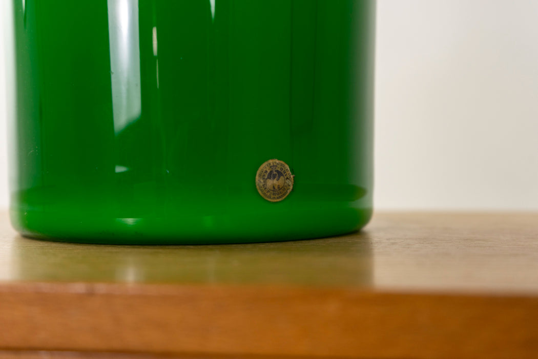 Glass Danish Vase by Holmegaard - (D1192.3)