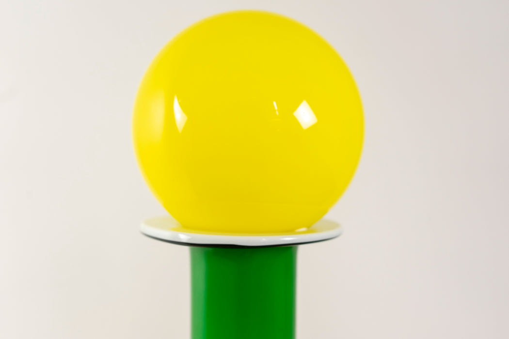 Glass Danish Vase by Holmegaard - (D1192.3)