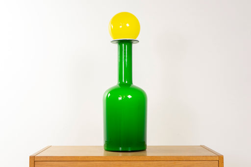 Glass Danish Vase by Holmegaard - (D1192.3)