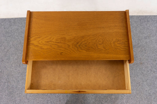 Oak Danish Bedside Table - (326-109)