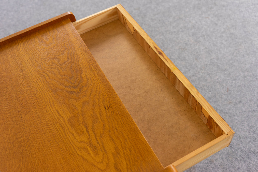 Oak Danish Bedside Table - (326-109)