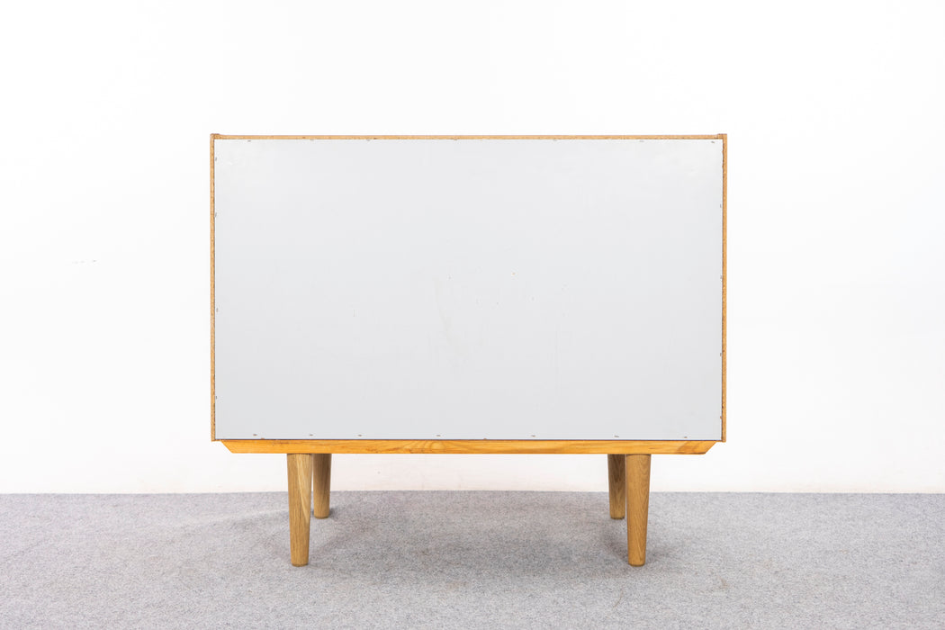 Danish Modern Oak Cabinet - (327-183)