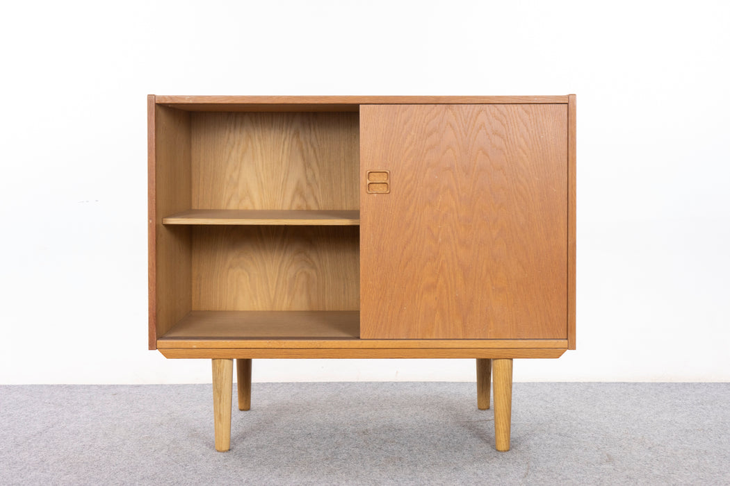Danish Modern Oak Cabinet - (327-183)