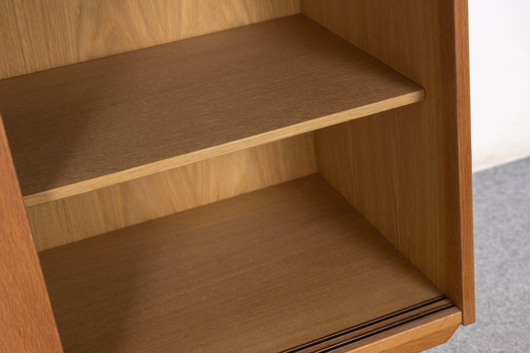 Danish Modern Oak Cabinet - (327-183)
