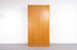 Danish Modern Oak Wardrobe Cabinet - (327-058)