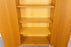 Danish Modern Oak Wardrobe Cabinet - (327-058)