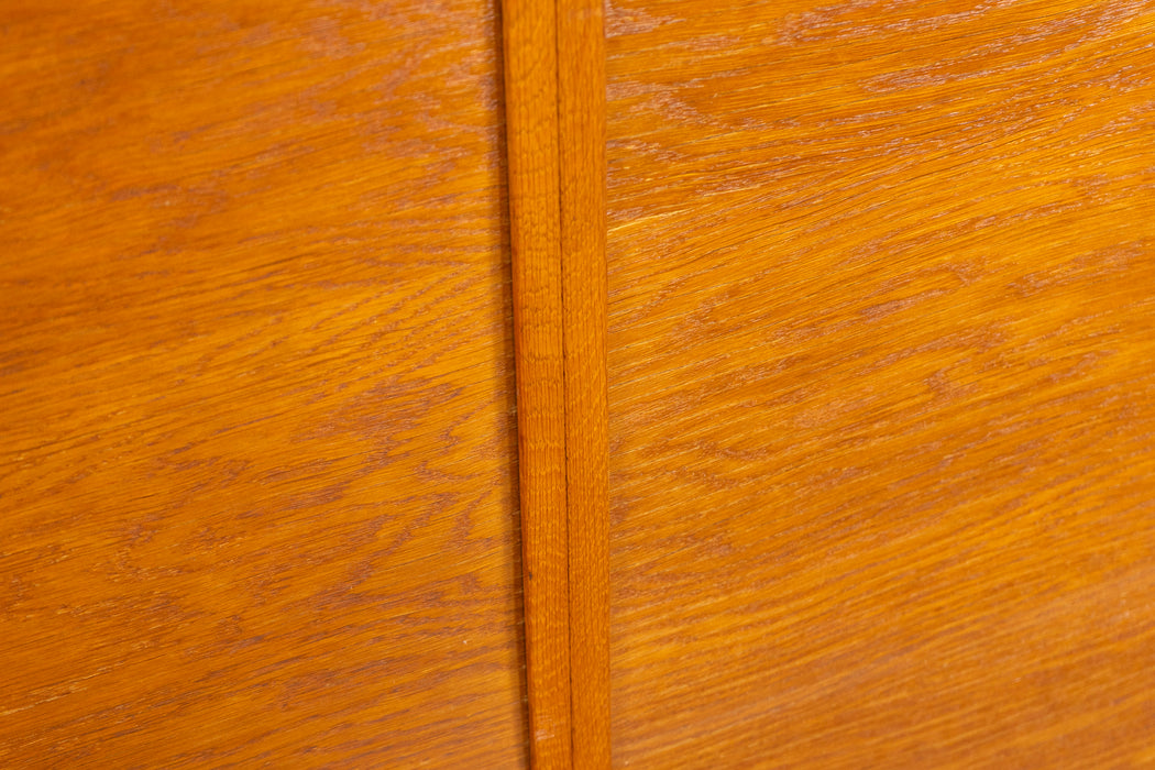 Danish Mid-Century Oak File Cabinet - (325-156)