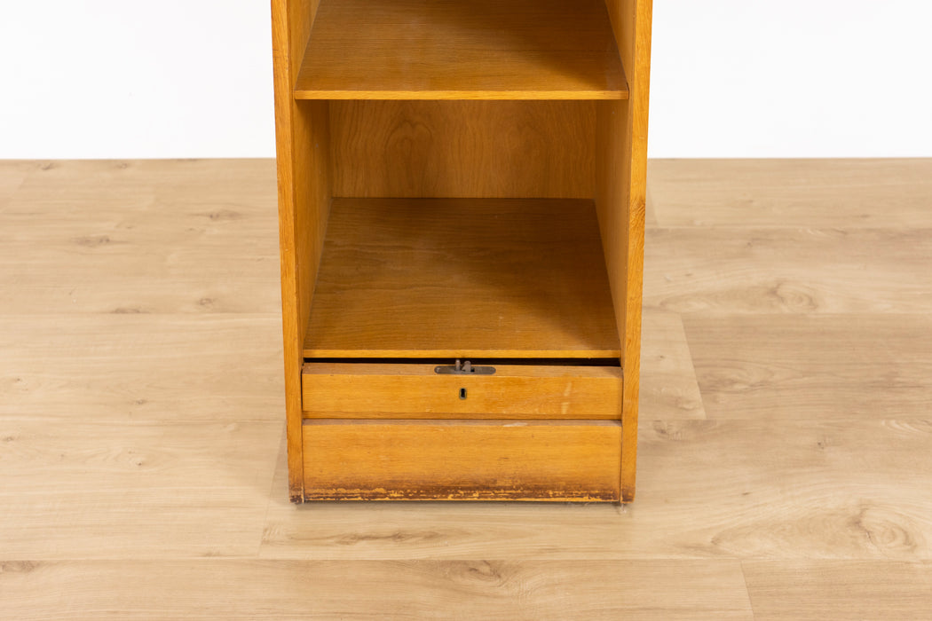 Danish Modern Oak File Cabinet - (327-101)