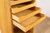 Danish Modern Oak File Cabinet - (327-101)