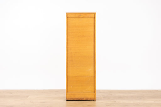 Danish Modern Oak File Cabinet - (327-101)